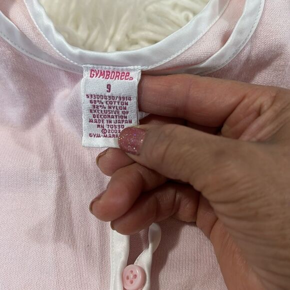 GYMBOREE SOF PINK CARDIGAN SIZE 9 - Picture 6 of 7